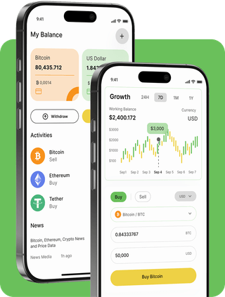 Slurvenix trading platform with live market data
